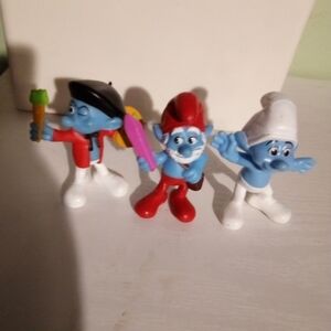 1989's Smurf figures